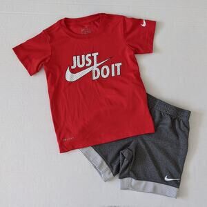 Nike Boys 2 Piece Shorts Set 4